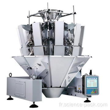 Machine de scellage de remplissage de noix/légumineuses/grains de pesage vertical